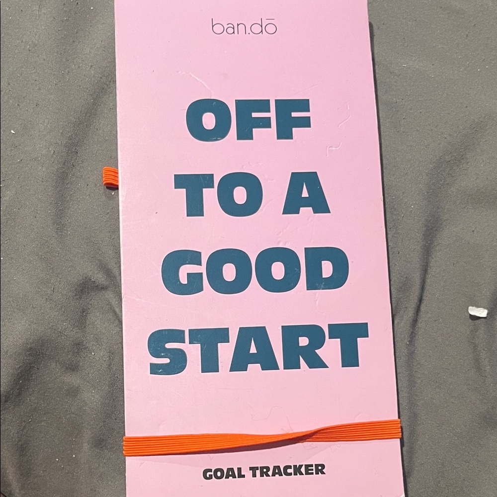Ban.do Pink and Orange Goal Tracker